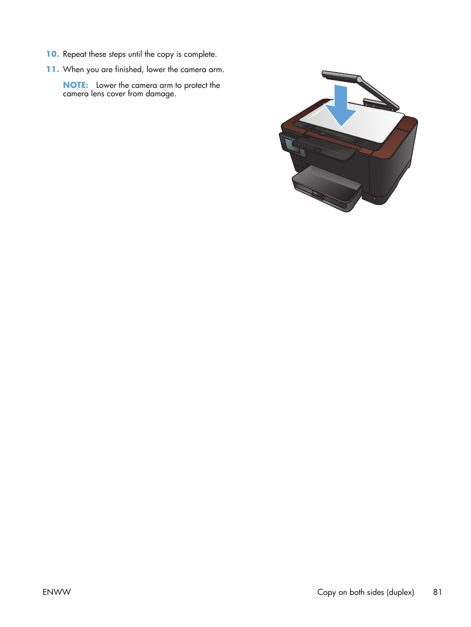 HP TopShot LaserJet Pro M275 MFP User Manual | Page 91 / 206