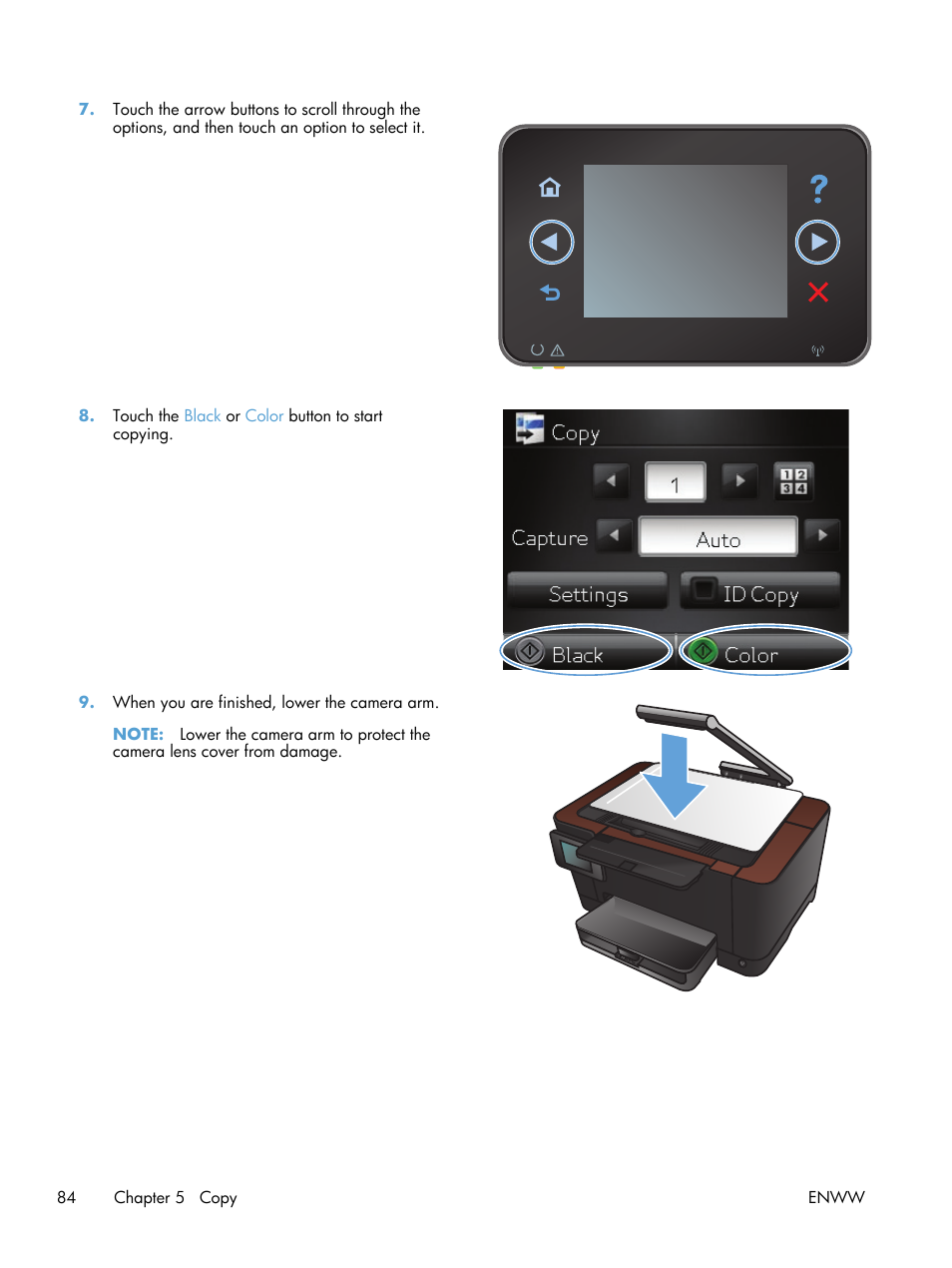 HP TopShot LaserJet Pro M275 MFP User Manual | Page 94 / 206