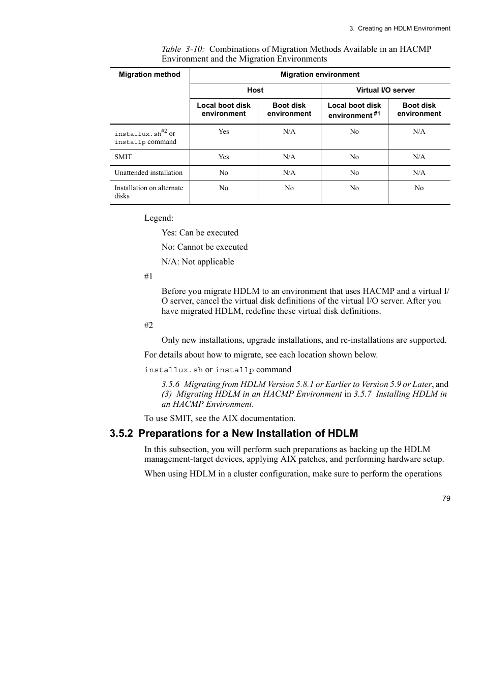 2 preparations for a new installation of hdlm | HP Hitachi Dynamic Link Manager Software User Manual | Page 101 / 510