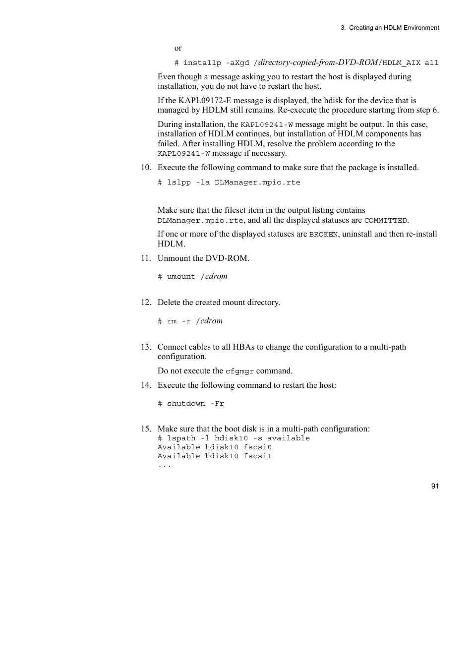 HP Hitachi Dynamic Link Manager Software User Manual | Page 113 / 510