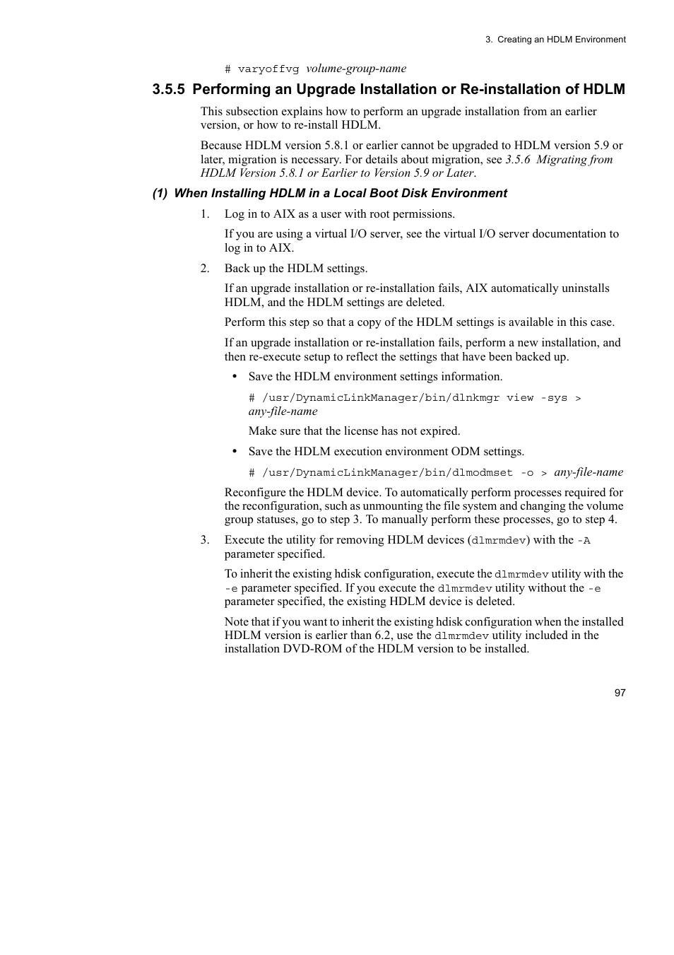 HP Hitachi Dynamic Link Manager Software User Manual | Page 119 / 510