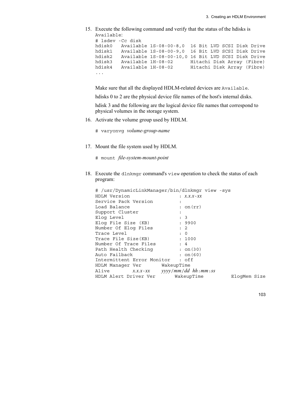 HP Hitachi Dynamic Link Manager Software User Manual | Page 125 / 510