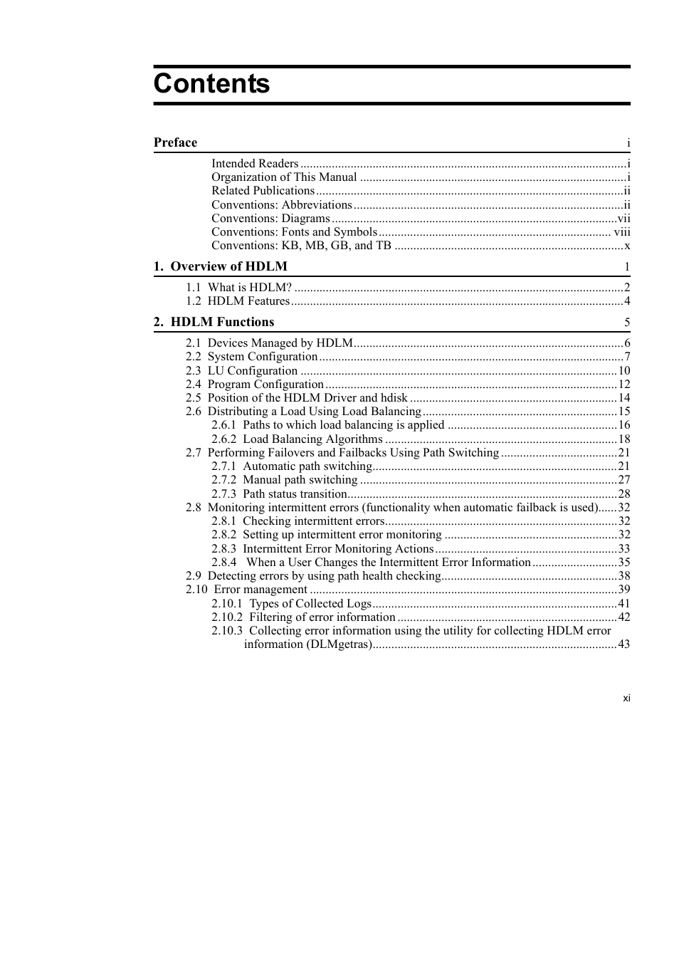 HP Hitachi Dynamic Link Manager Software User Manual | Page 15 / 510