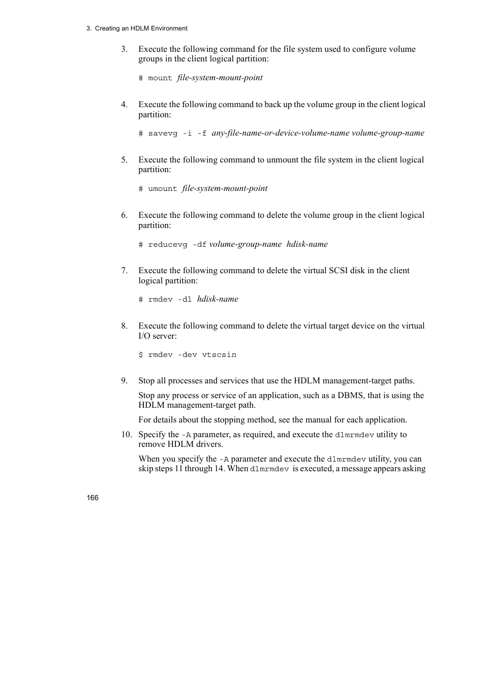 HP Hitachi Dynamic Link Manager Software User Manual | Page 188 / 510