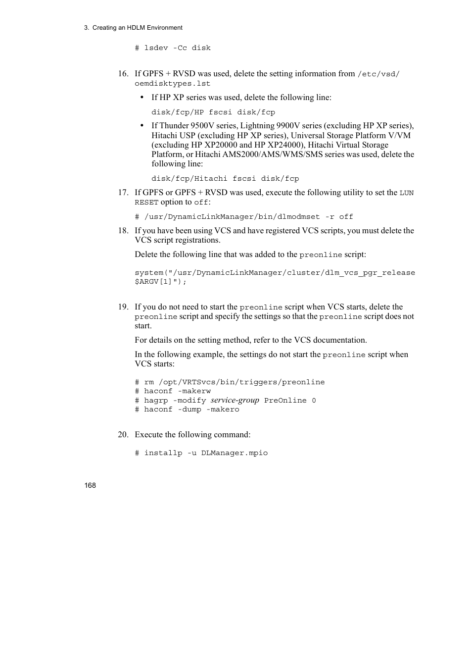 HP Hitachi Dynamic Link Manager Software User Manual | Page 190 / 510