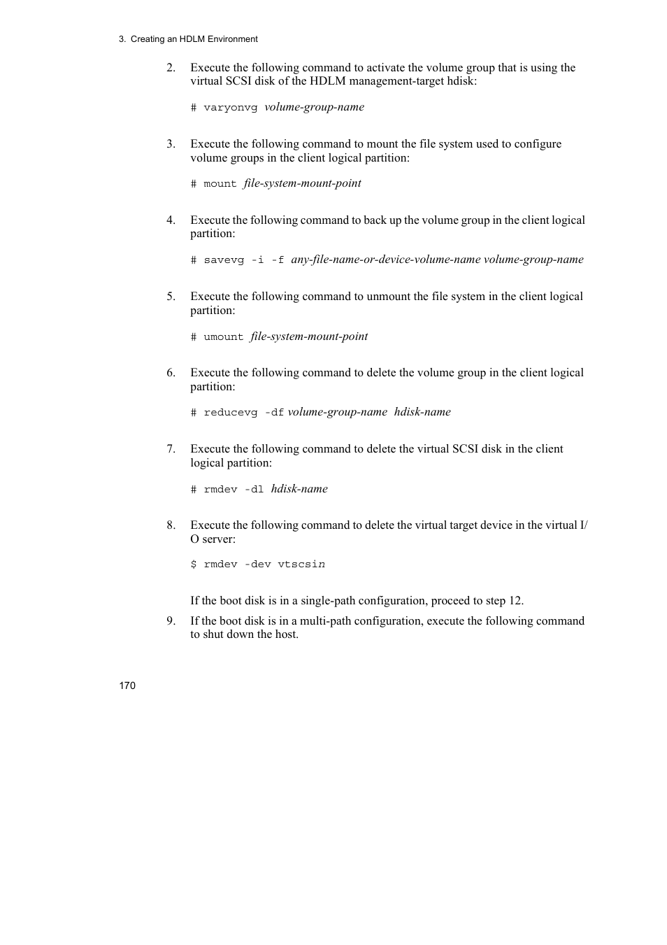 HP Hitachi Dynamic Link Manager Software User Manual | Page 192 / 510