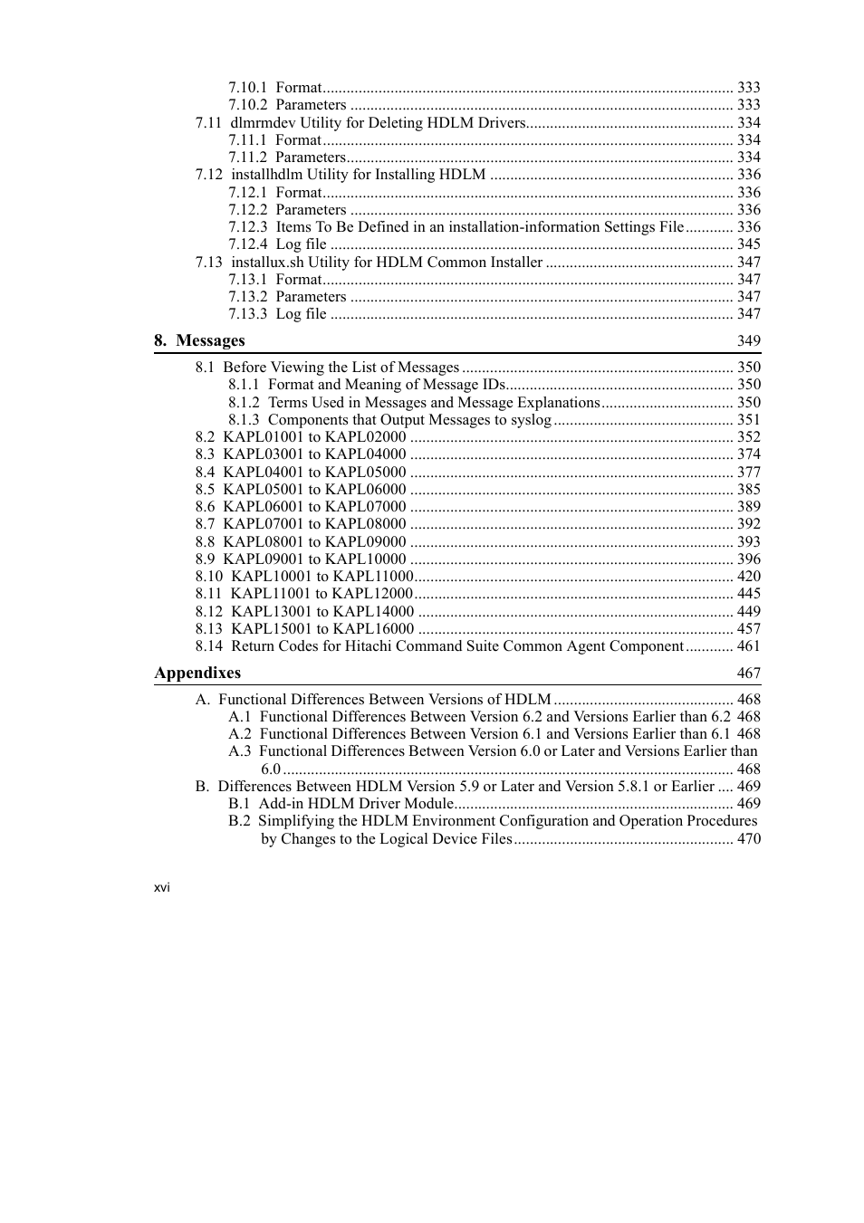 HP Hitachi Dynamic Link Manager Software User Manual | Page 20 / 510