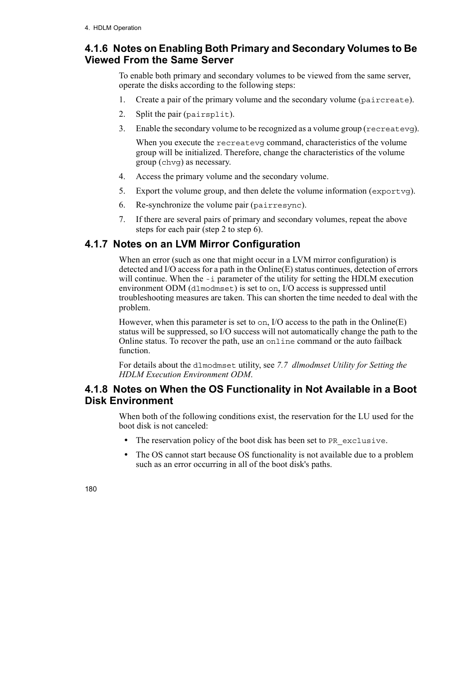 HP Hitachi Dynamic Link Manager Software User Manual | Page 202 / 510