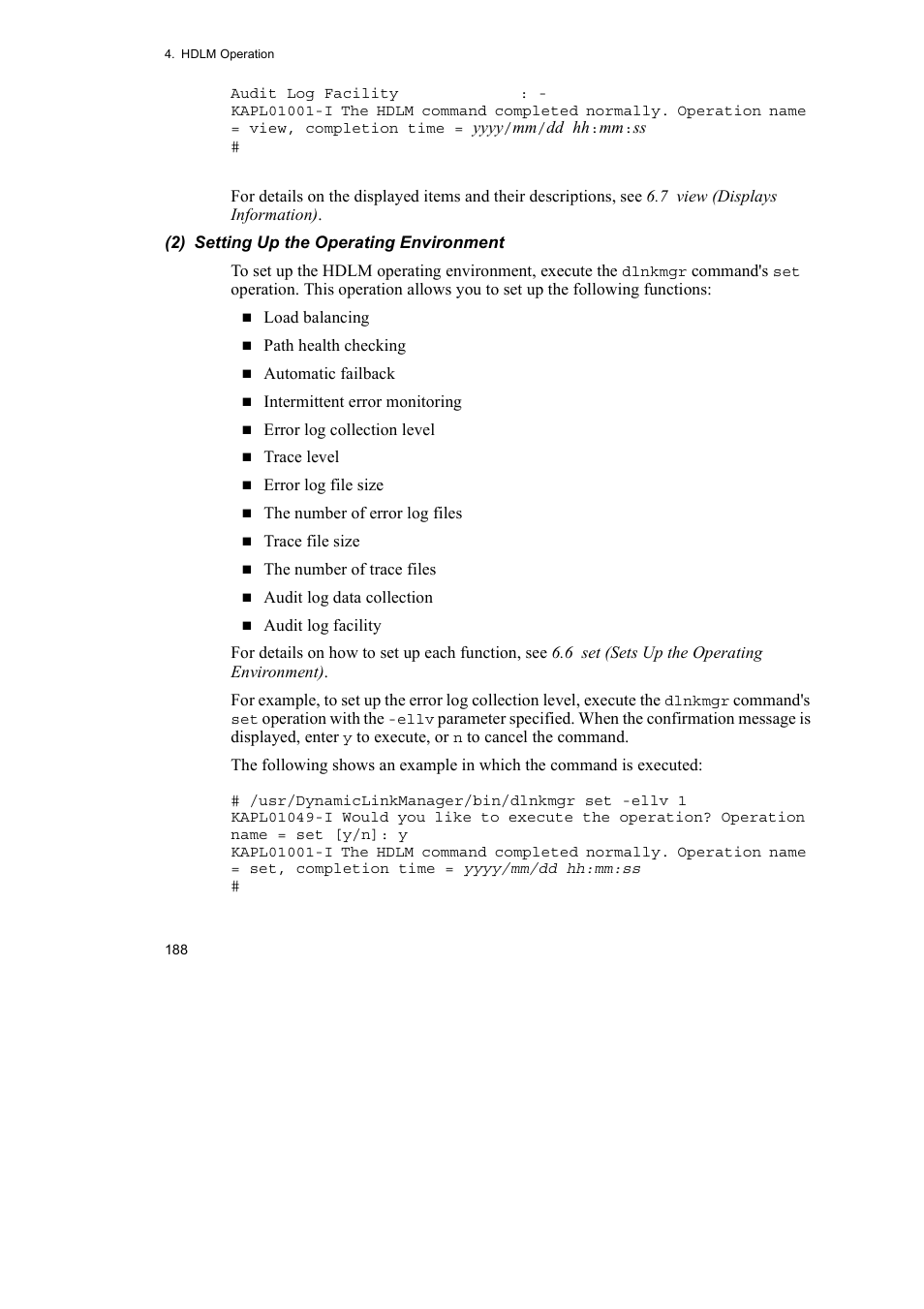 HP Hitachi Dynamic Link Manager Software User Manual | Page 210 / 510