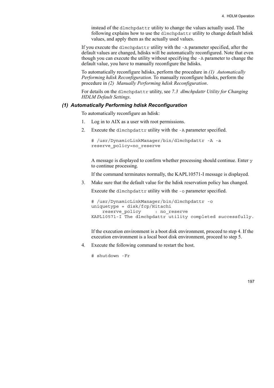 HP Hitachi Dynamic Link Manager Software User Manual | Page 219 / 510