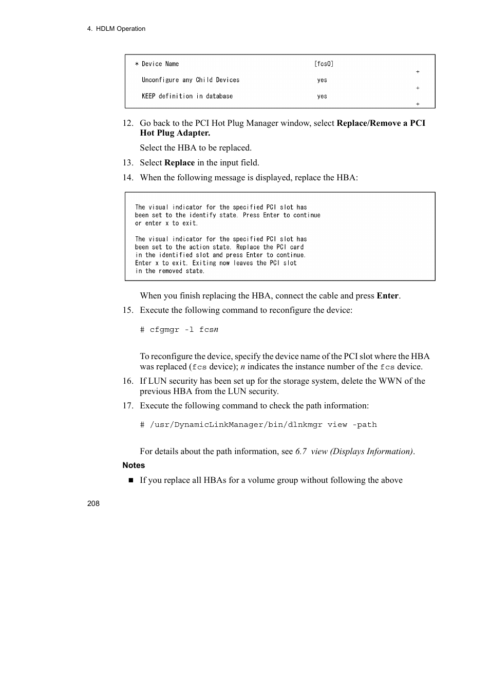 HP Hitachi Dynamic Link Manager Software User Manual | Page 230 / 510