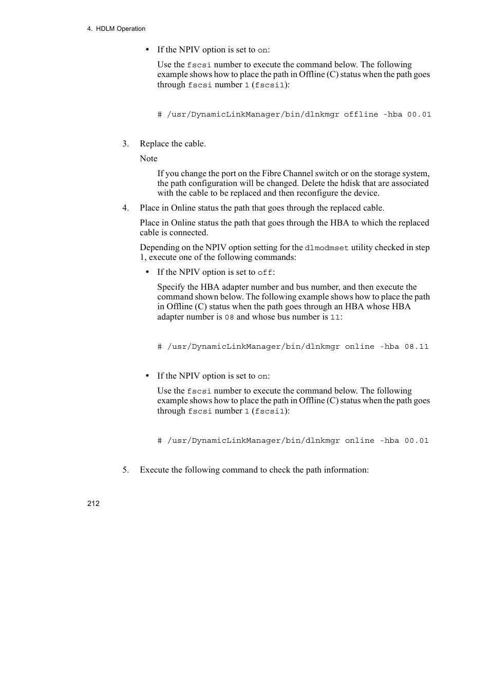 HP Hitachi Dynamic Link Manager Software User Manual | Page 234 / 510