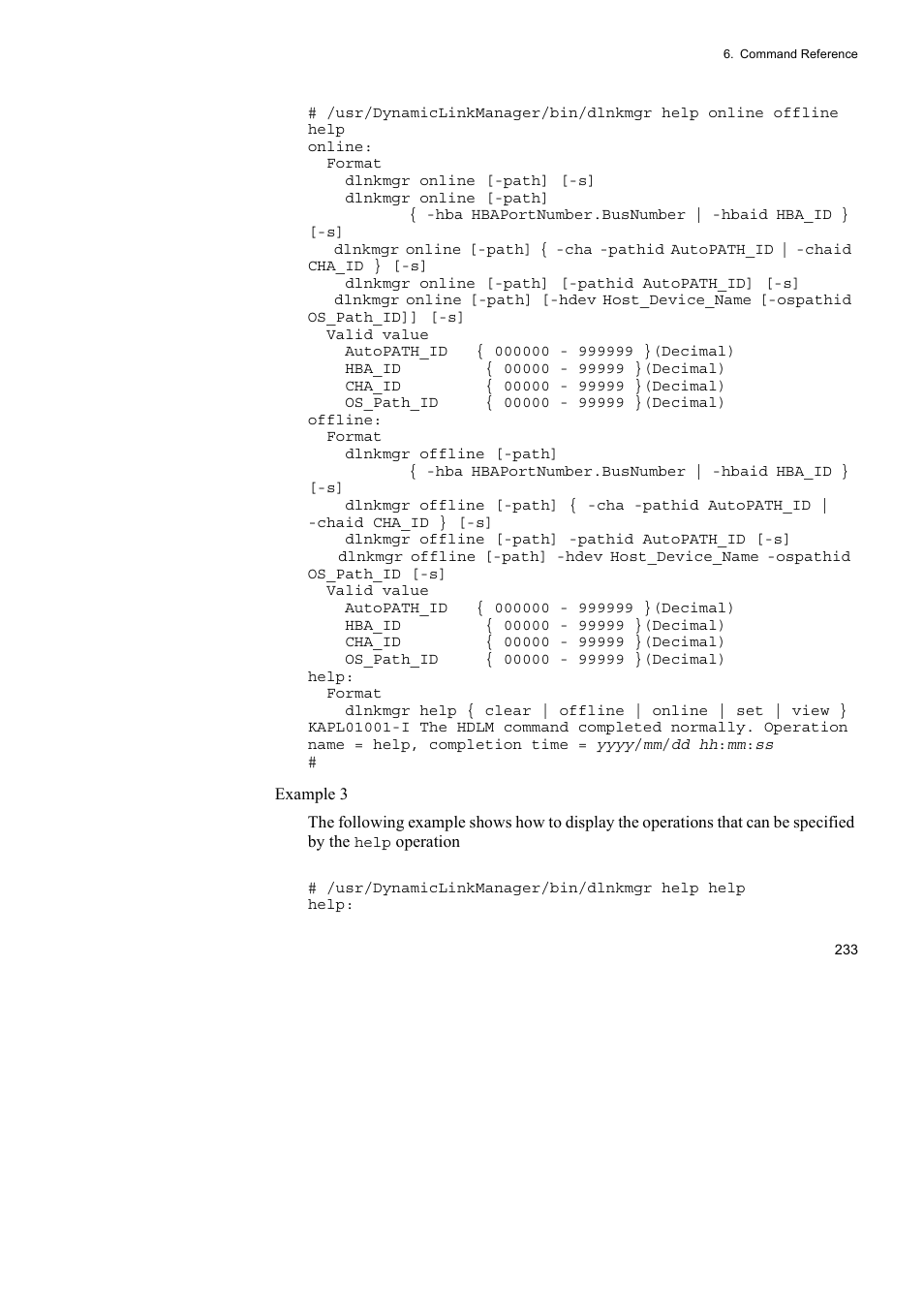 HP Hitachi Dynamic Link Manager Software User Manual | Page 255 / 510