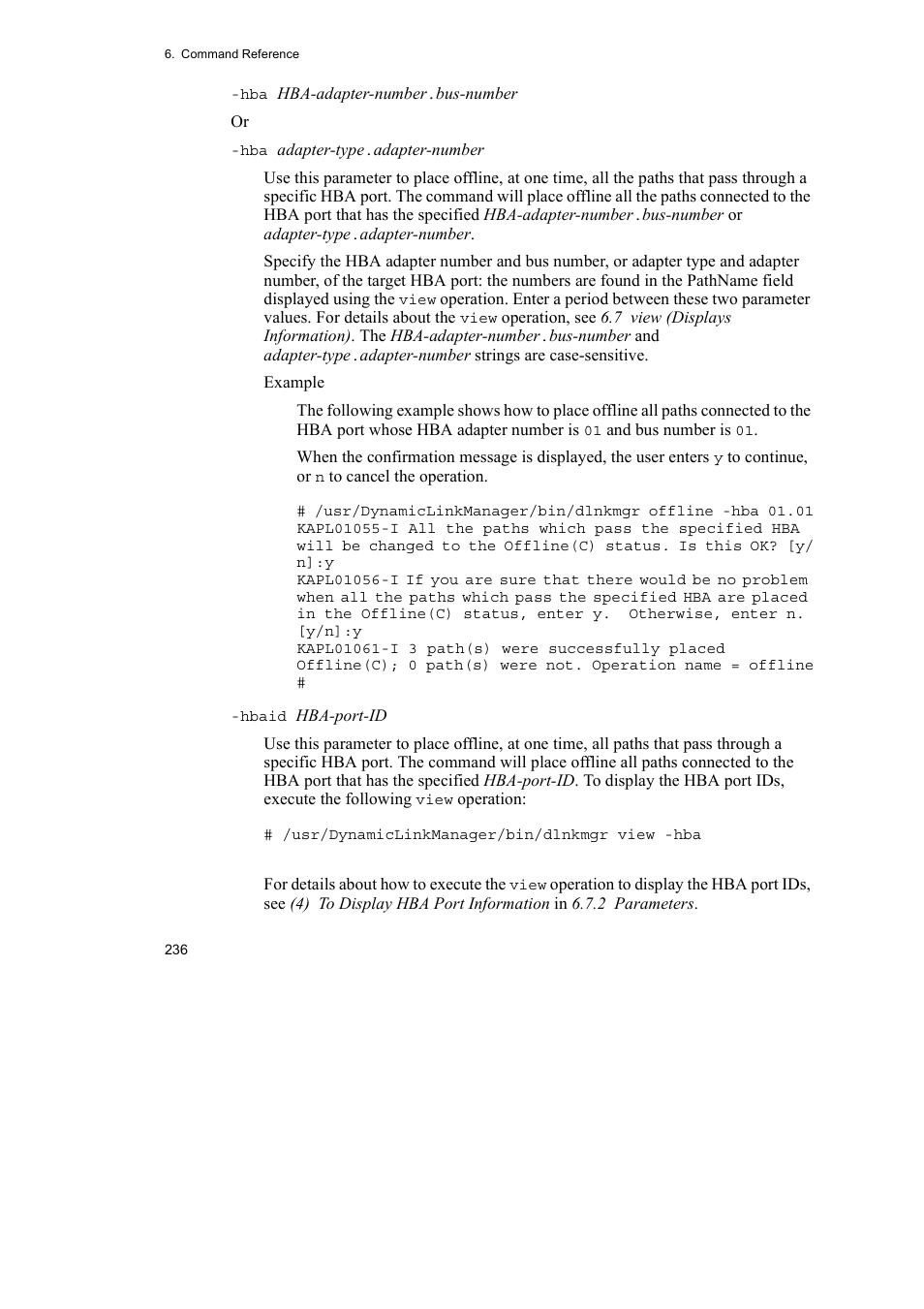 HP Hitachi Dynamic Link Manager Software User Manual | Page 258 / 510