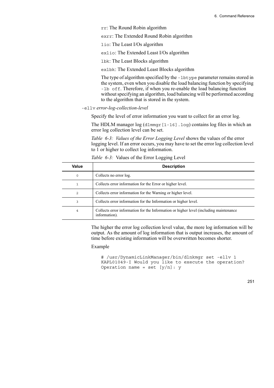 HP Hitachi Dynamic Link Manager Software User Manual | Page 273 / 510