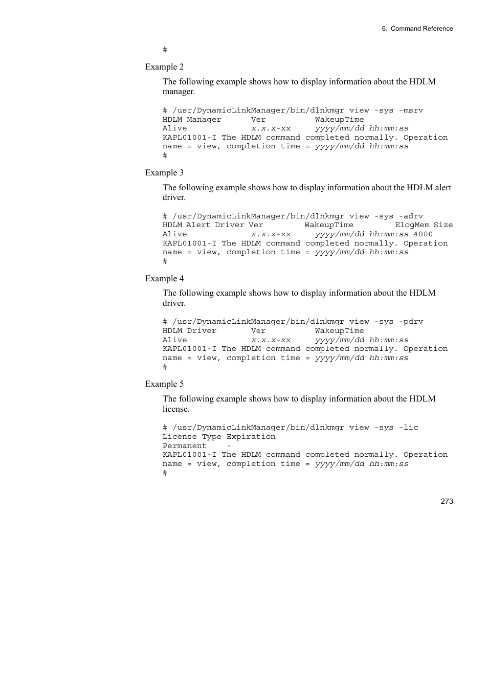 HP Hitachi Dynamic Link Manager Software User Manual | Page 295 / 510