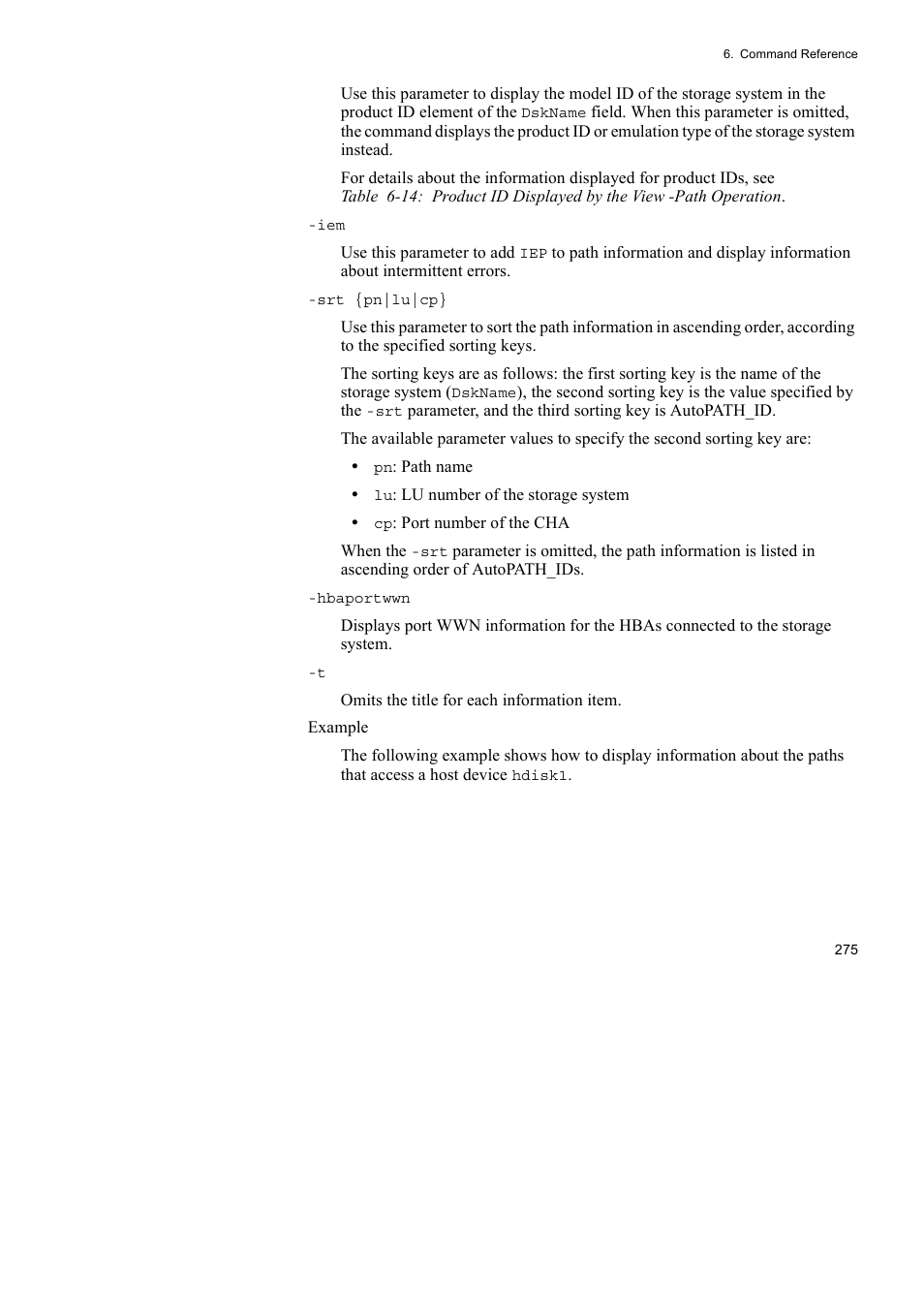 HP Hitachi Dynamic Link Manager Software User Manual | Page 297 / 510