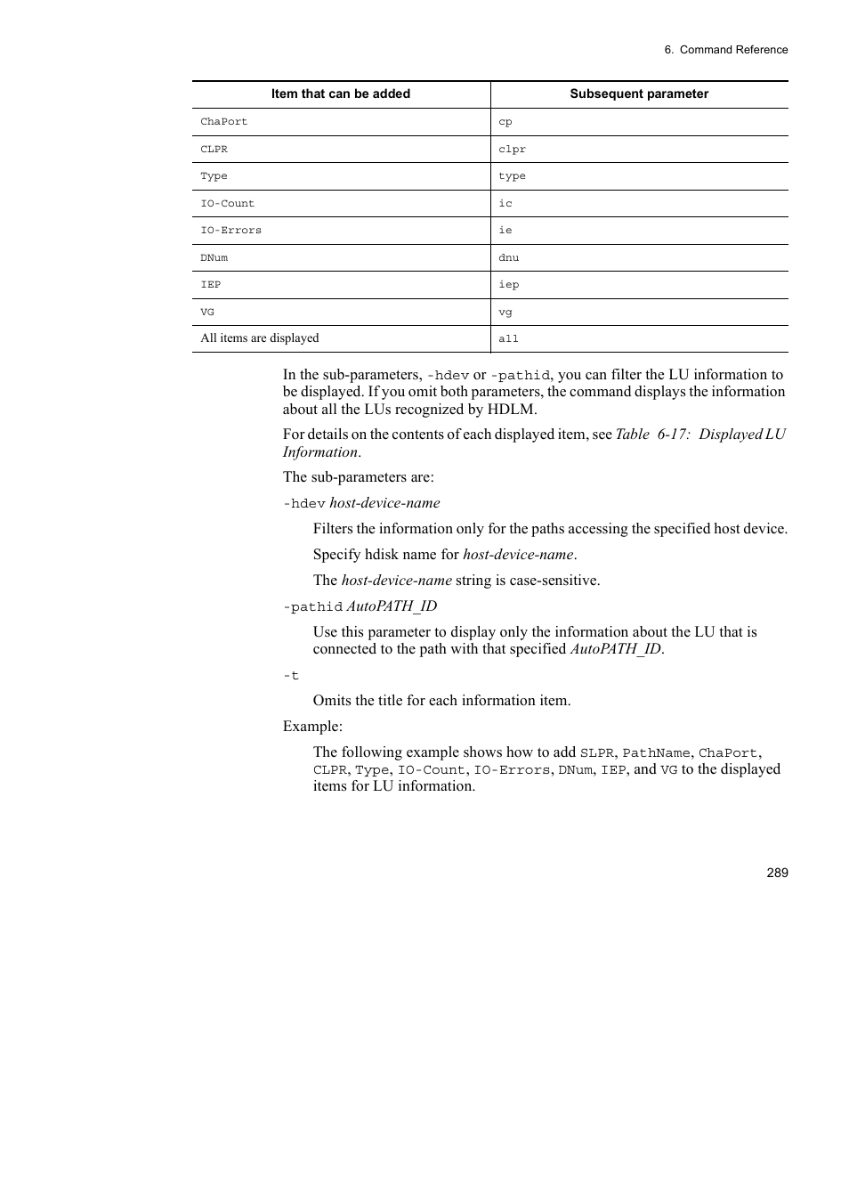 HP Hitachi Dynamic Link Manager Software User Manual | Page 311 / 510
