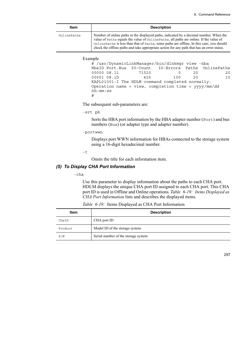 HP Hitachi Dynamic Link Manager Software User Manual | Page 319 / 510