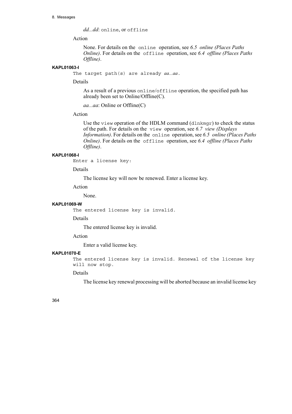 HP Hitachi Dynamic Link Manager Software User Manual | Page 386 / 510