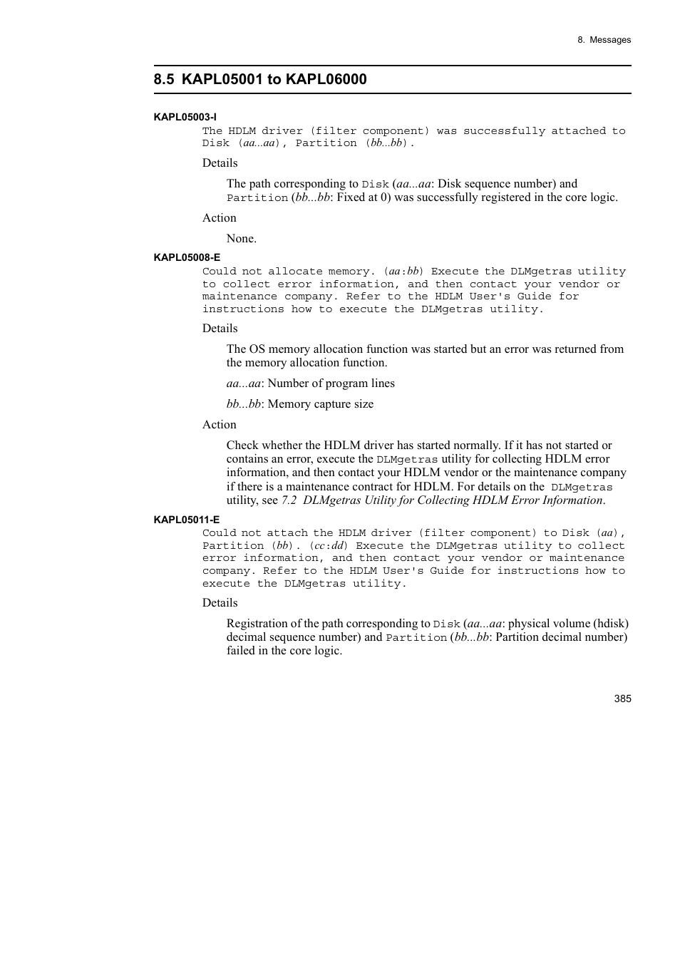 HP Hitachi Dynamic Link Manager Software User Manual | Page 407 / 510