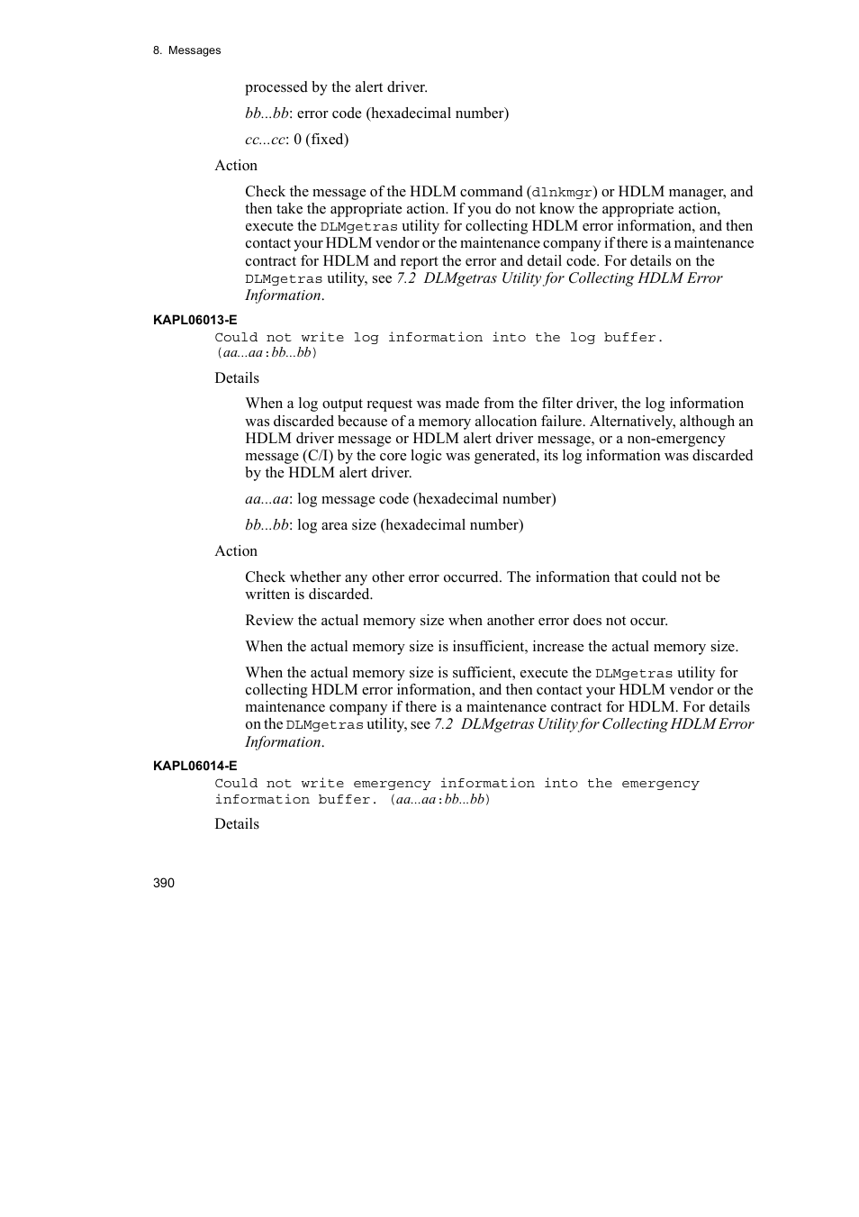 HP Hitachi Dynamic Link Manager Software User Manual | Page 412 / 510
