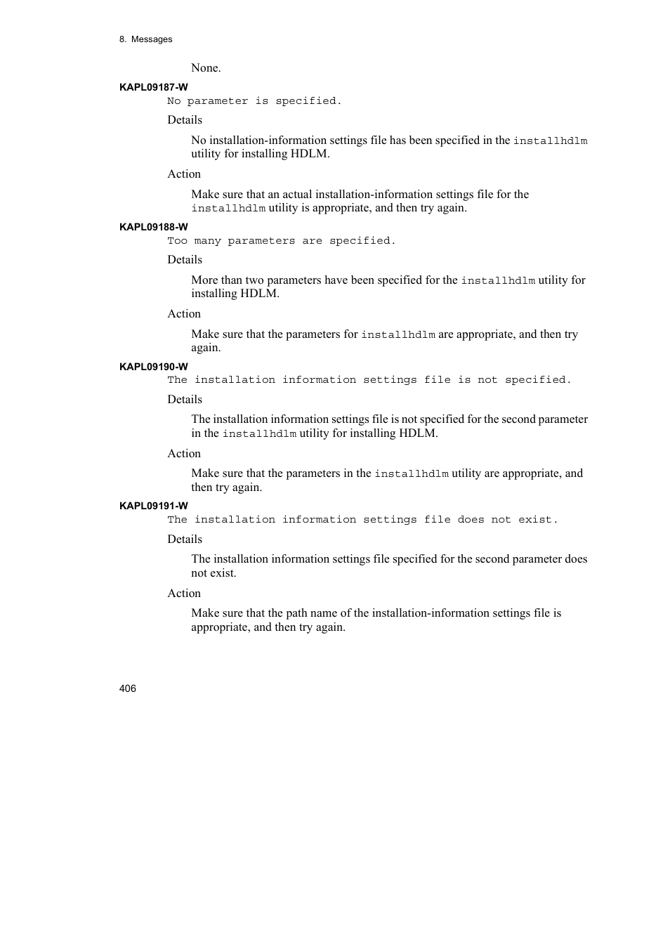 HP Hitachi Dynamic Link Manager Software User Manual | Page 428 / 510