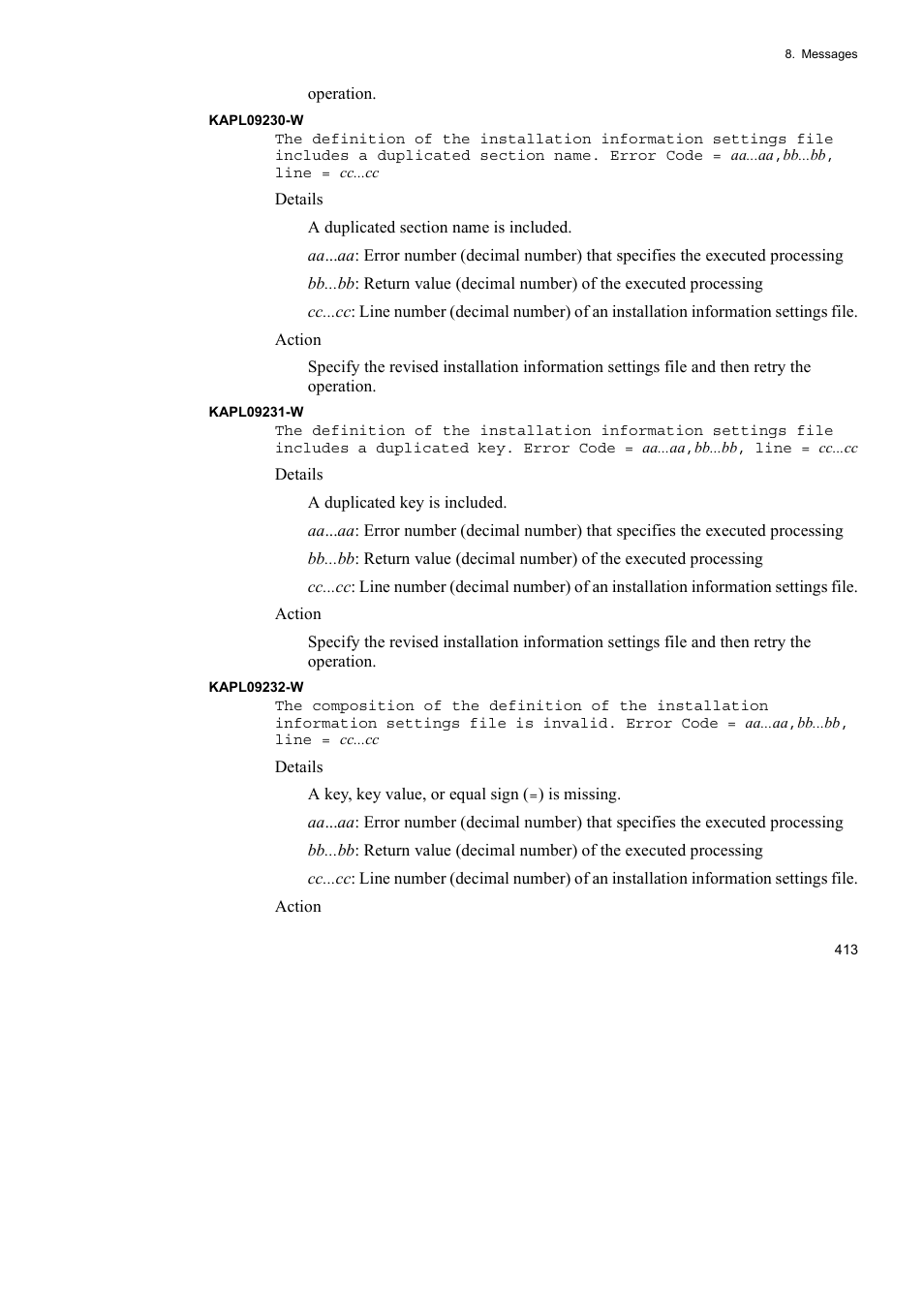 HP Hitachi Dynamic Link Manager Software User Manual | Page 435 / 510