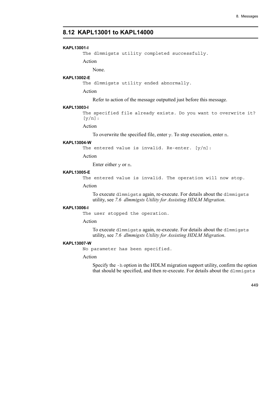 HP Hitachi Dynamic Link Manager Software User Manual | Page 471 / 510