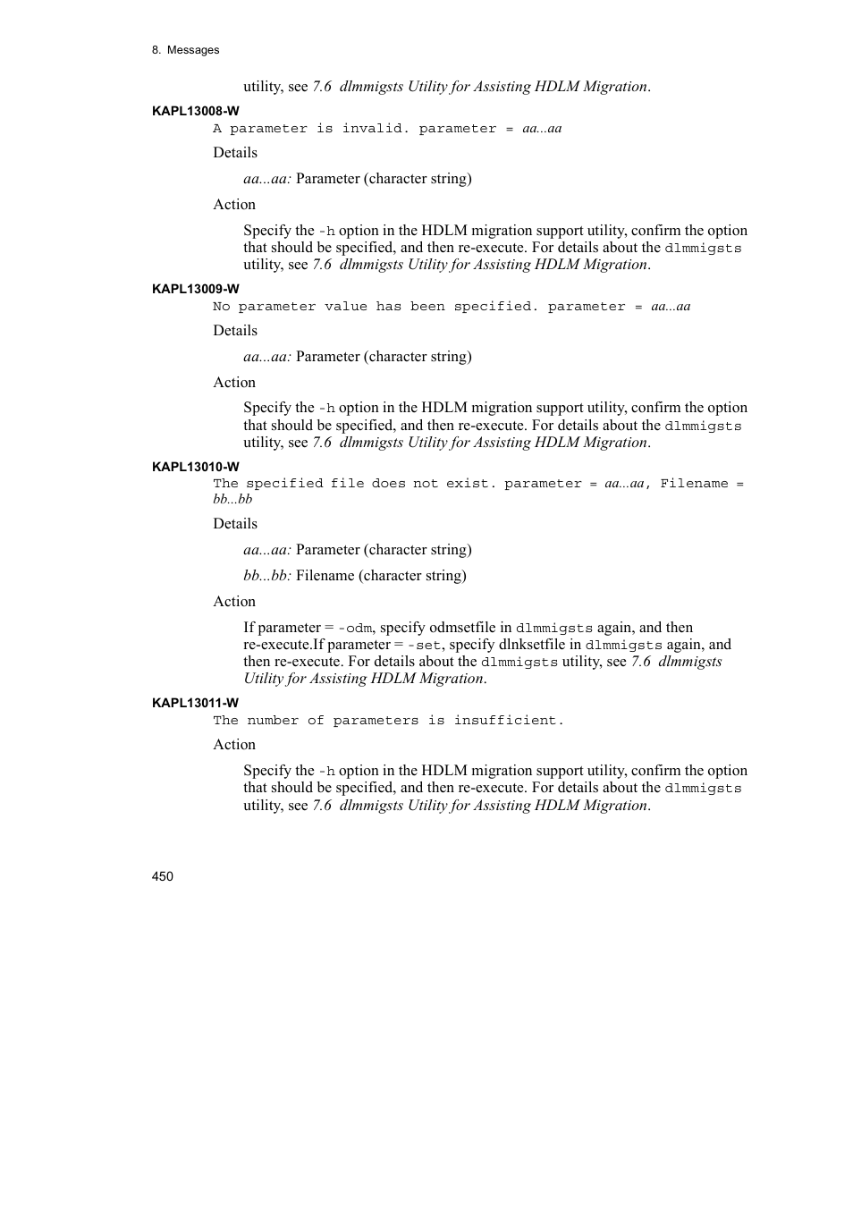 HP Hitachi Dynamic Link Manager Software User Manual | Page 472 / 510