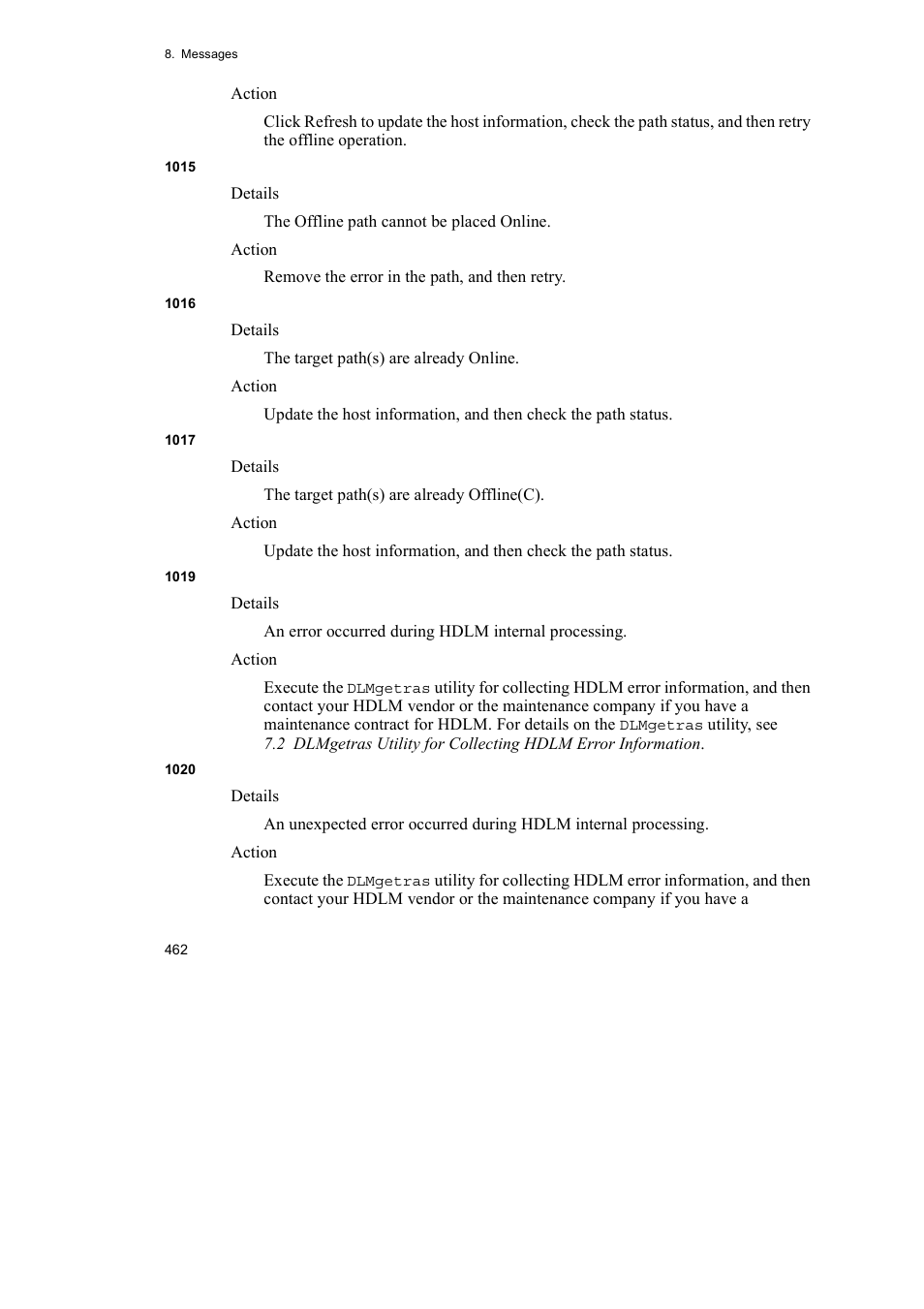 HP Hitachi Dynamic Link Manager Software User Manual | Page 484 / 510