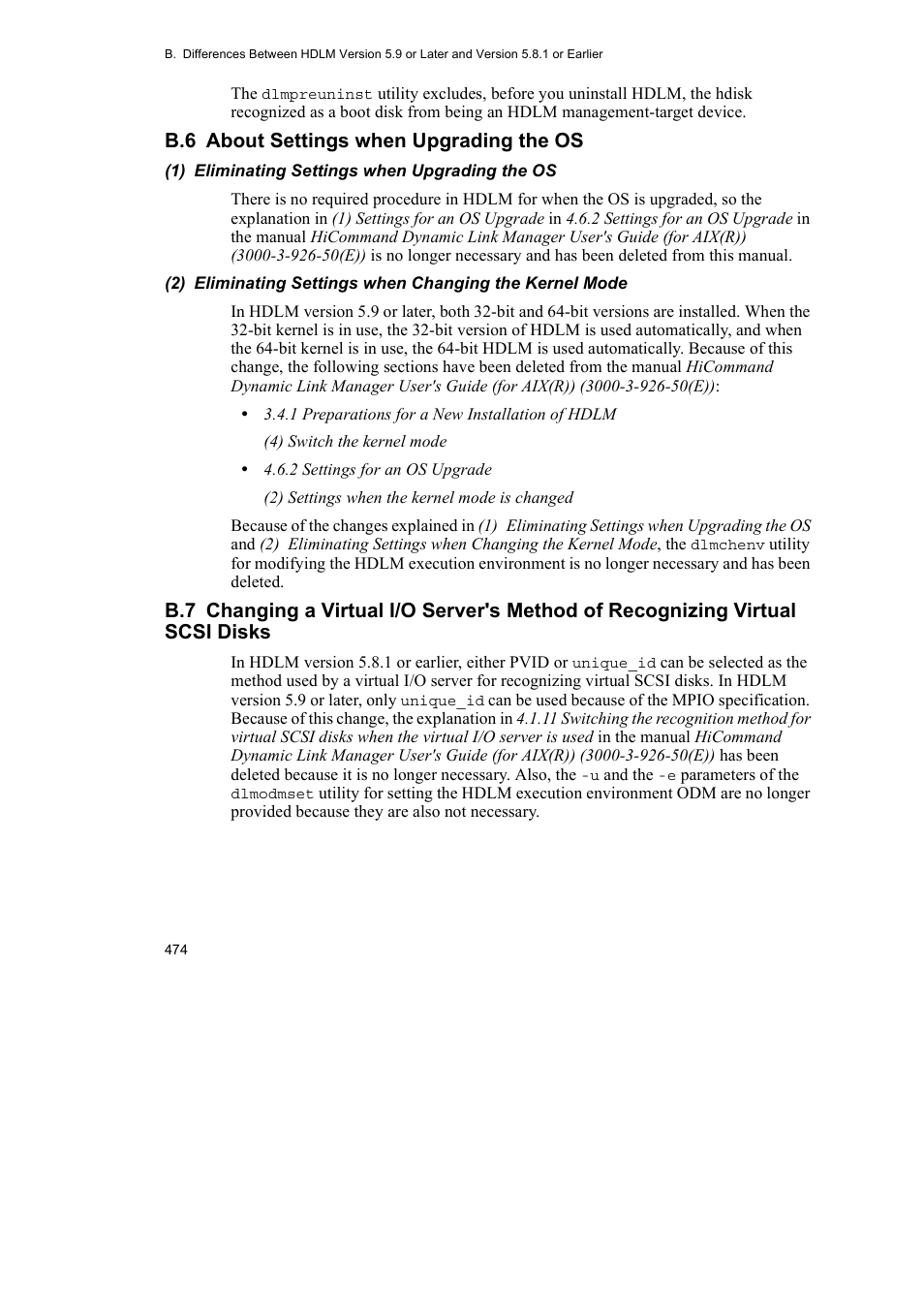 HP Hitachi Dynamic Link Manager Software User Manual | Page 496 / 510