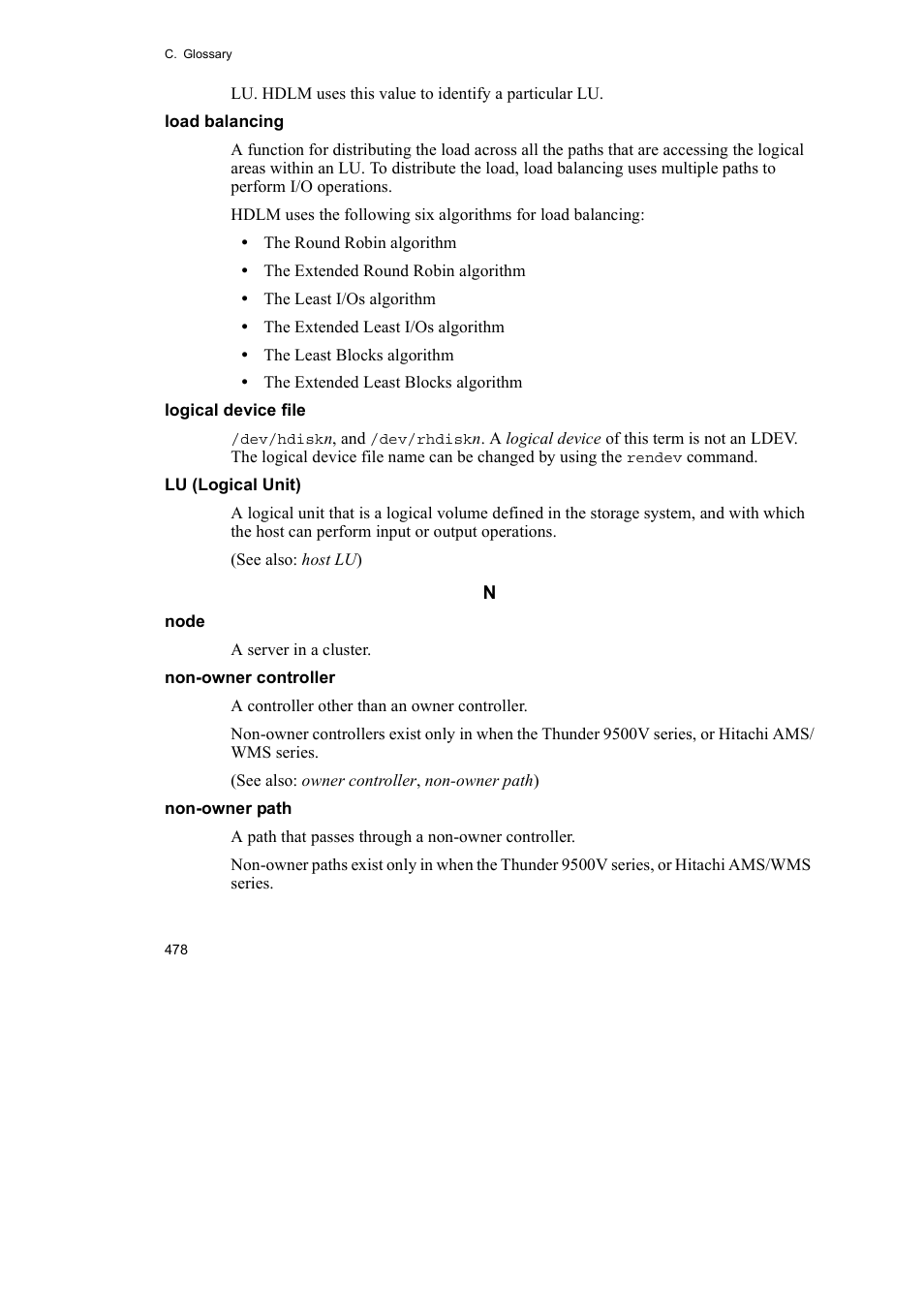 HP Hitachi Dynamic Link Manager Software User Manual | Page 500 / 510