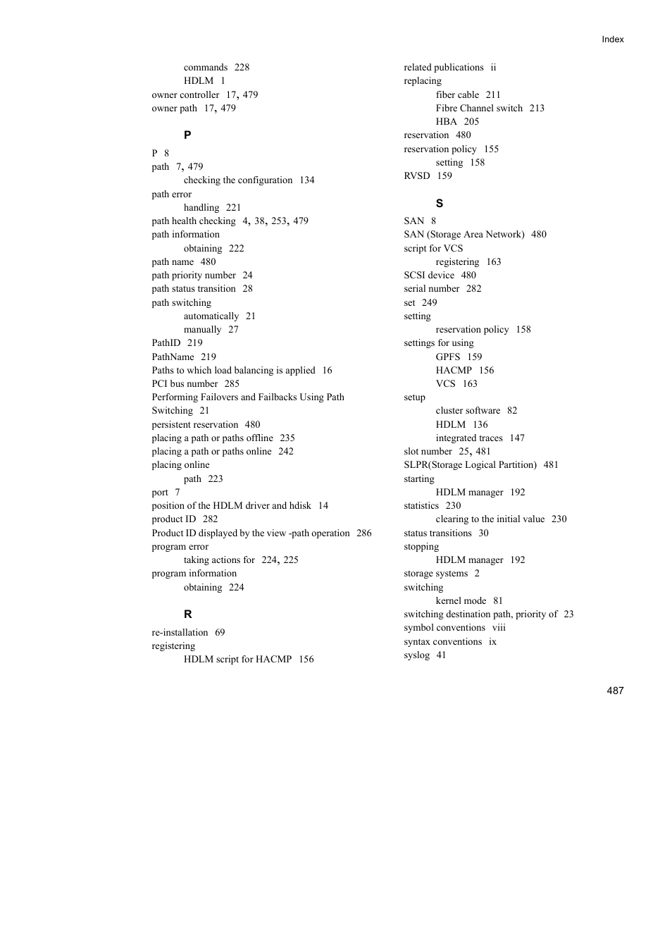 HP Hitachi Dynamic Link Manager Software User Manual | Page 509 / 510