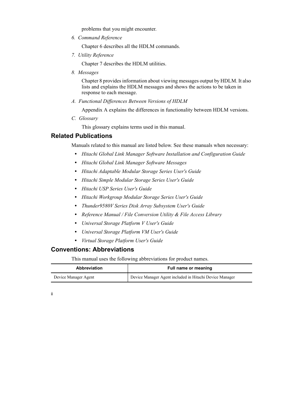 HP Hitachi Dynamic Link Manager Software User Manual | Page 6 / 510
