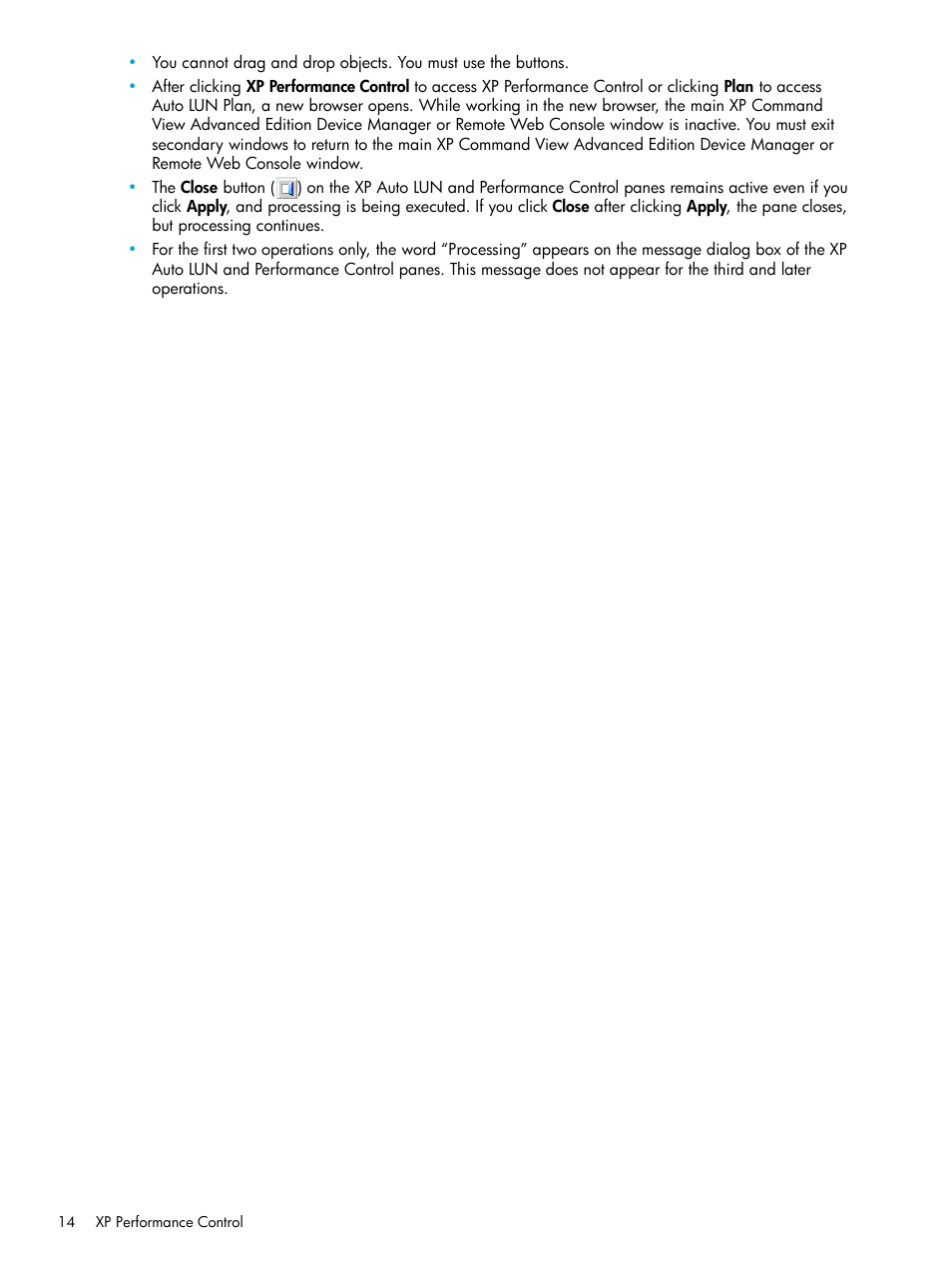 HP StorageWorks XP Remote Web Console Software User Manual | Page 14 / 85