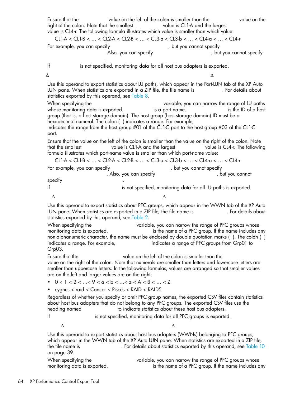 HP StorageWorks XP Remote Web Console Software User Manual | Page 64 / 85