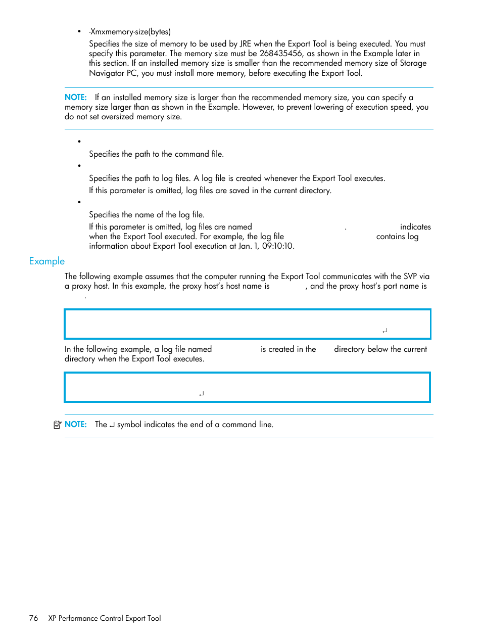 Example | HP StorageWorks XP Remote Web Console Software User Manual | Page 76 / 85