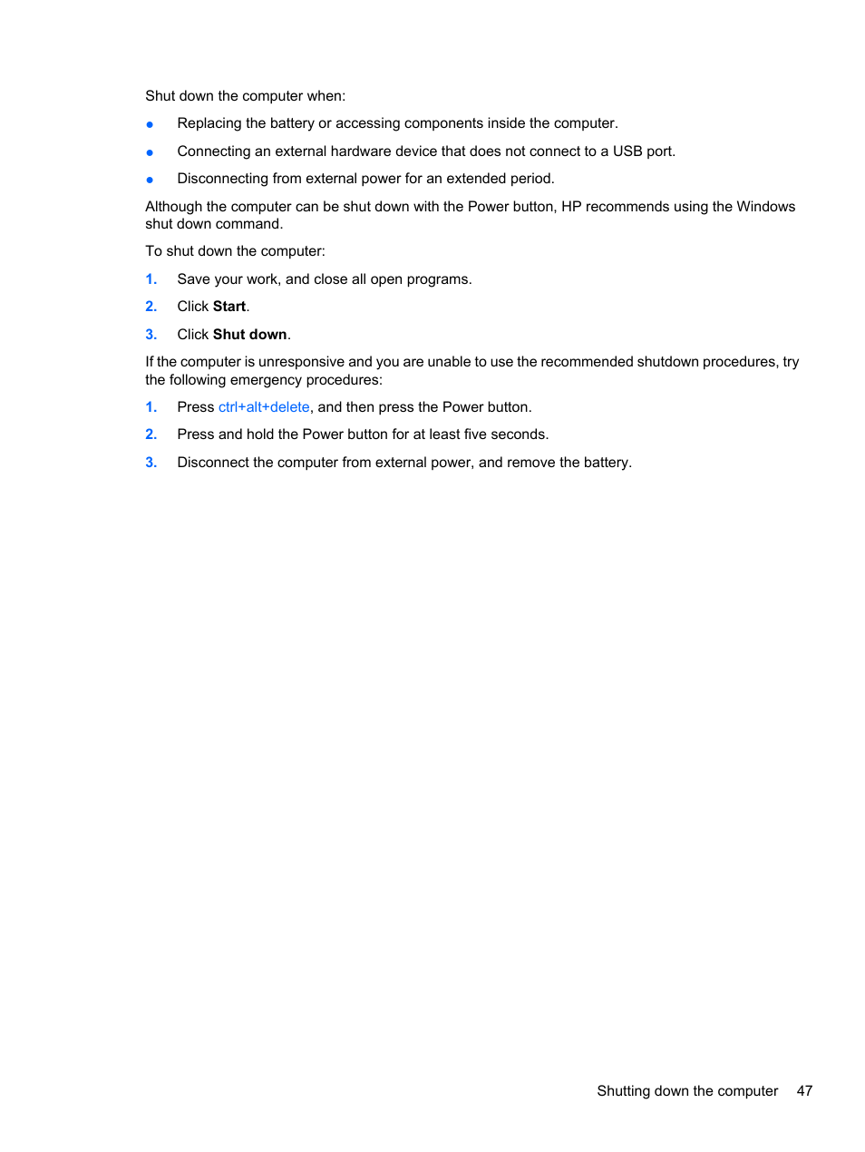 HP Pavilion dv7-4278nr Entertainment Notebook PC User Manual | Page 57 / 112