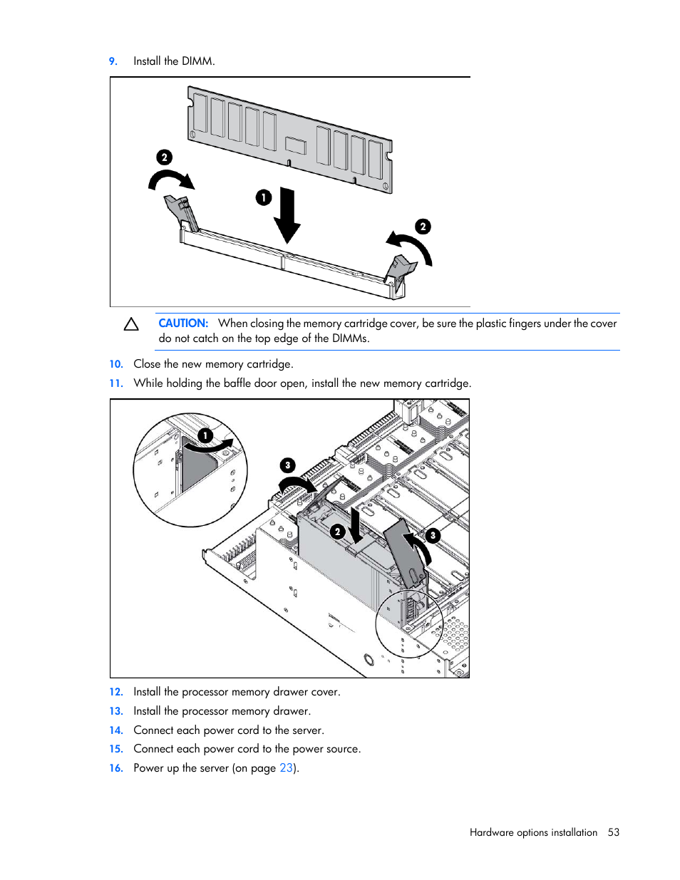 HP ProLiant DL580 Gen8 Server User Manual | Page 53 / 109