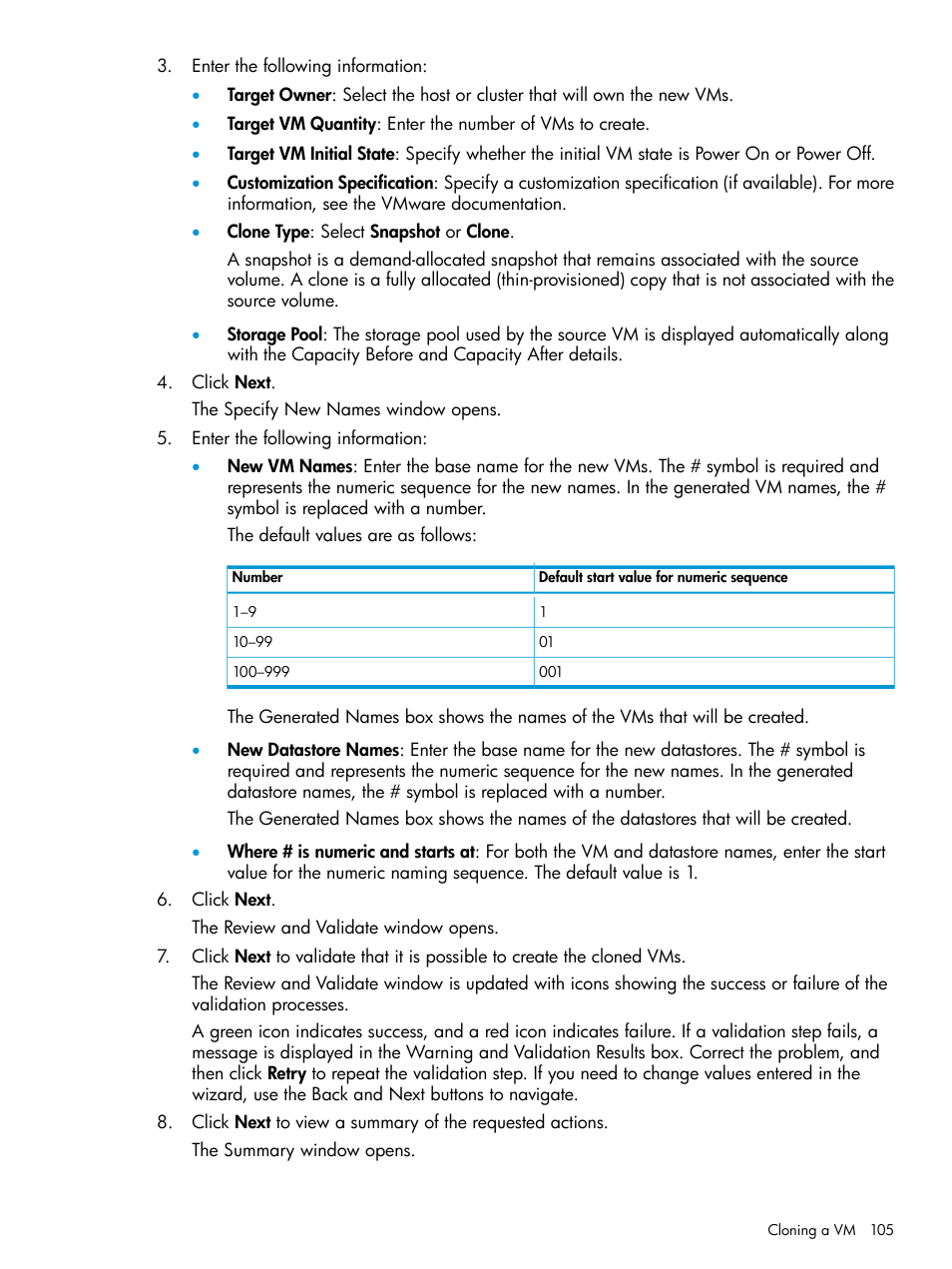 HP OneView for VMware vCenter User Manual | Page 105 / 153
