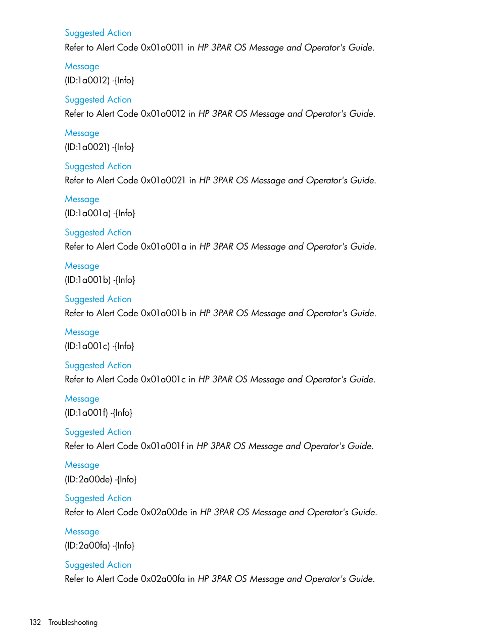 HP OneView for VMware vCenter User Manual | Page 132 / 153