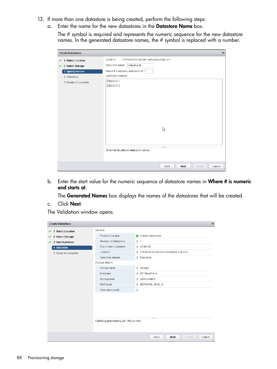 HP OneView for VMware vCenter User Manual | Page 88 / 153