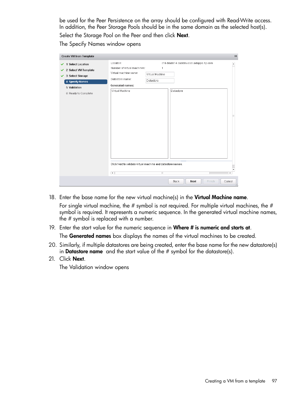 HP OneView for VMware vCenter User Manual | Page 97 / 153