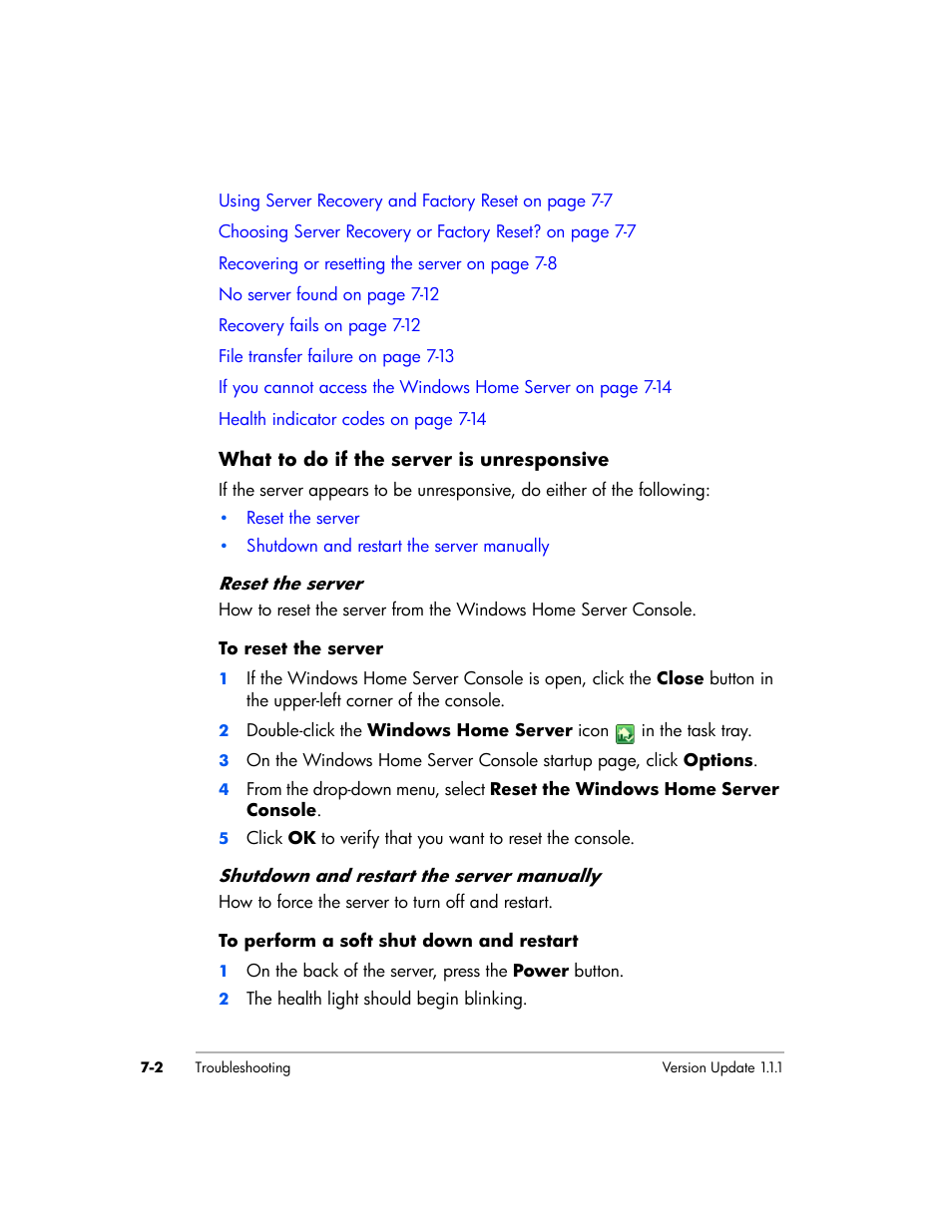 HP EX475 MediaSmart Server User Manual | Page 116 / 192