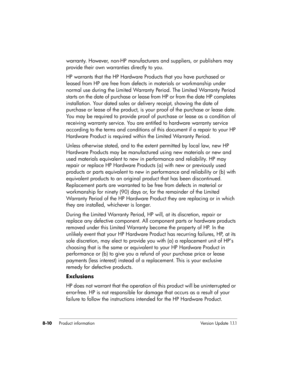 HP EX475 MediaSmart Server User Manual | Page 160 / 192