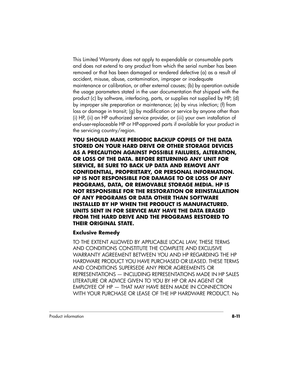 HP EX475 MediaSmart Server User Manual | Page 161 / 192
