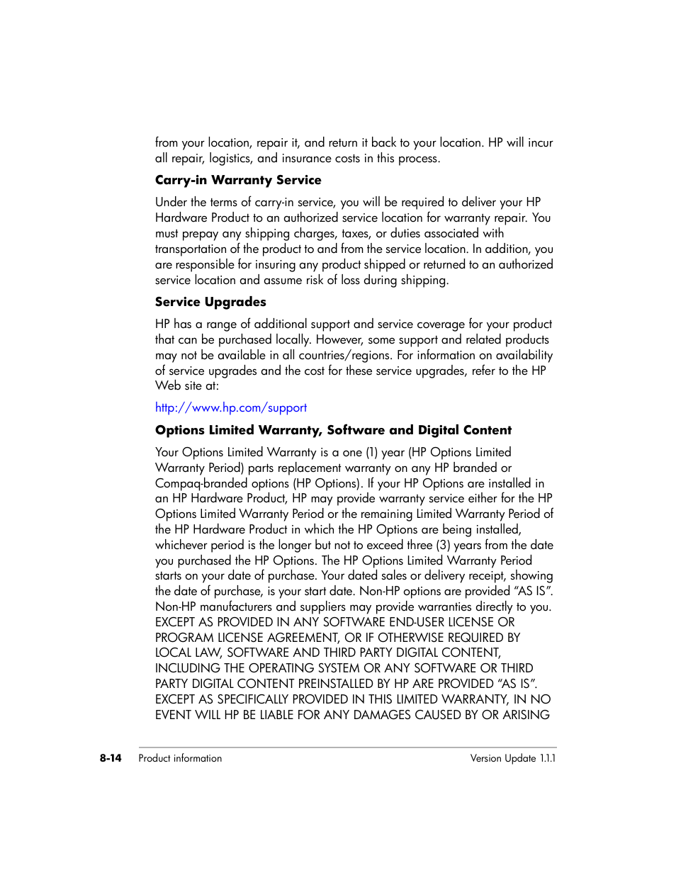 HP EX475 MediaSmart Server User Manual | Page 164 / 192