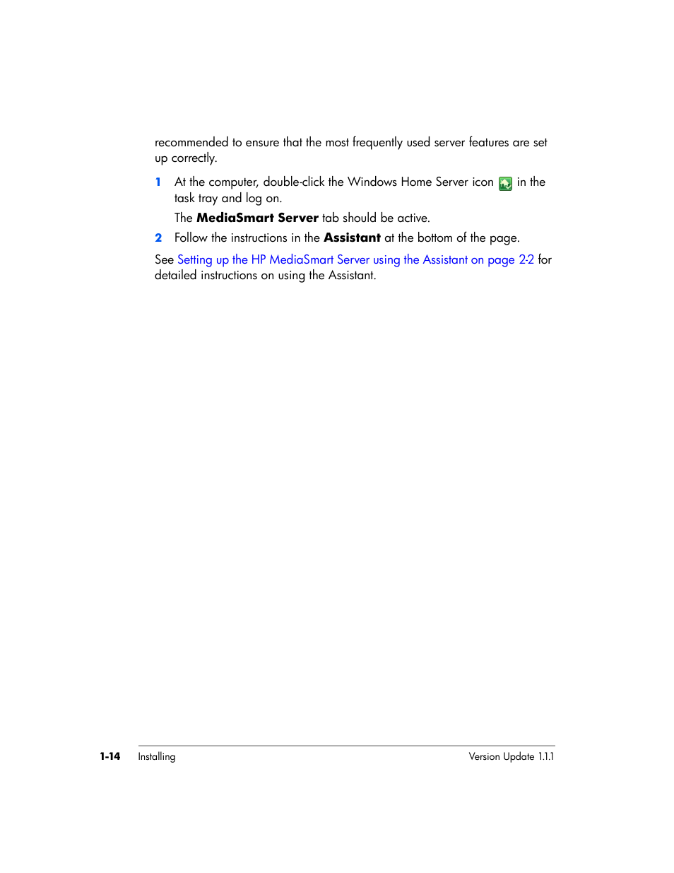 HP EX475 MediaSmart Server User Manual | Page 24 / 192