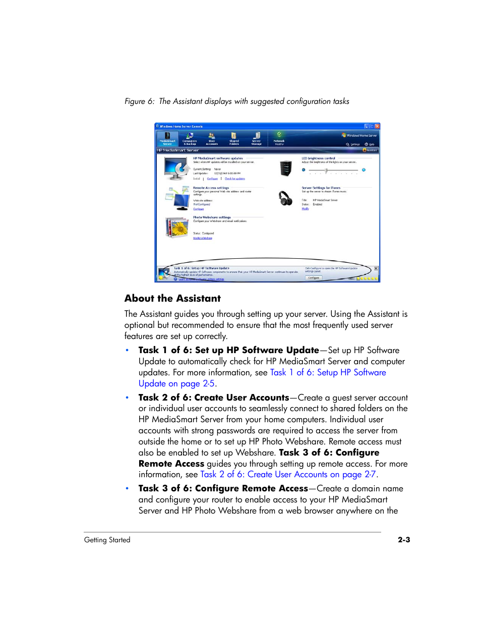 HP EX475 MediaSmart Server User Manual | Page 27 / 192